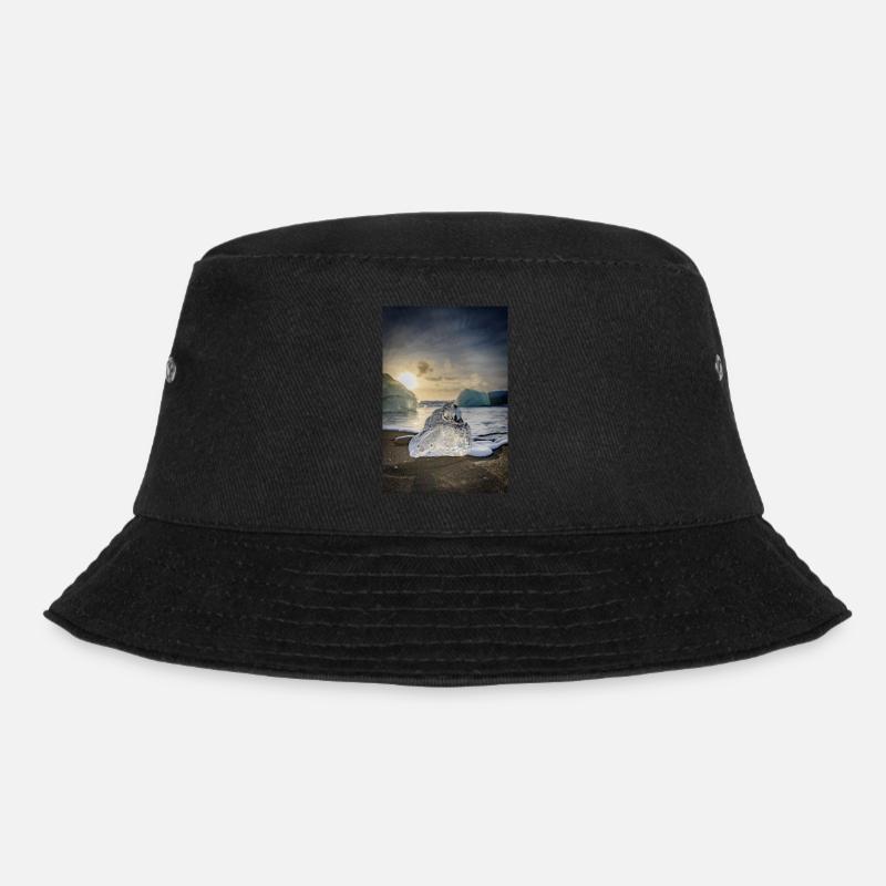 icicle - Bucket Hat - black