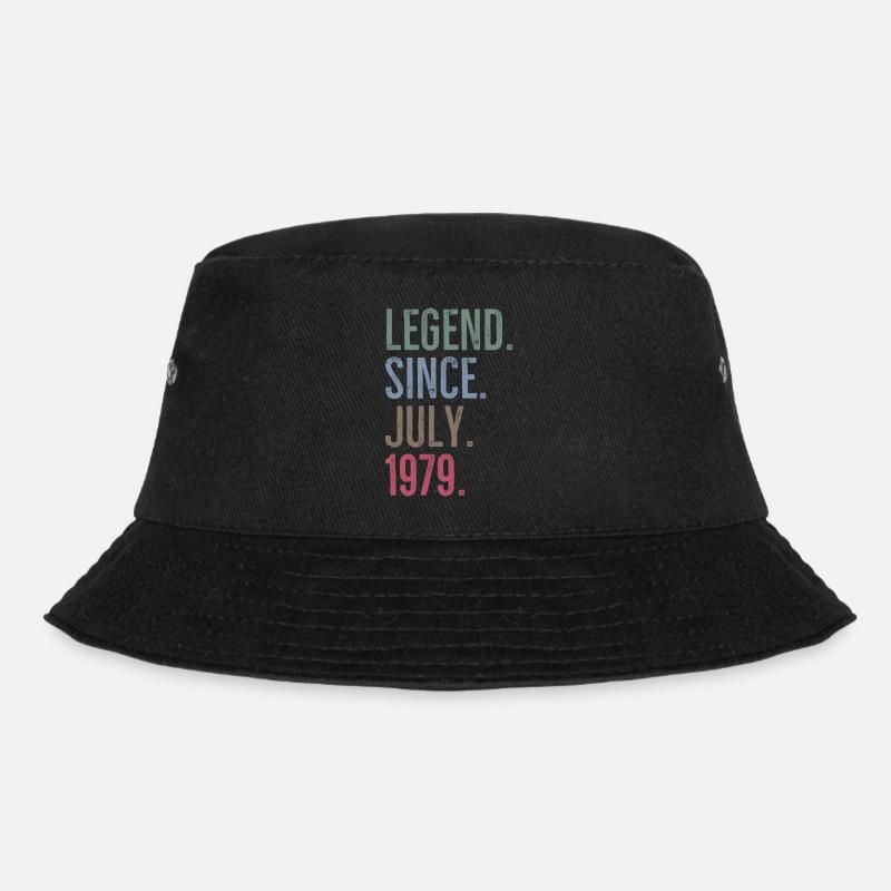 Legende seit Juli 1979 - Bucket Hat - Schwarz