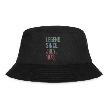 Legende seit Juli 1973 - Bucket Hat - Schwarz - Vorne - Lela (165cm)