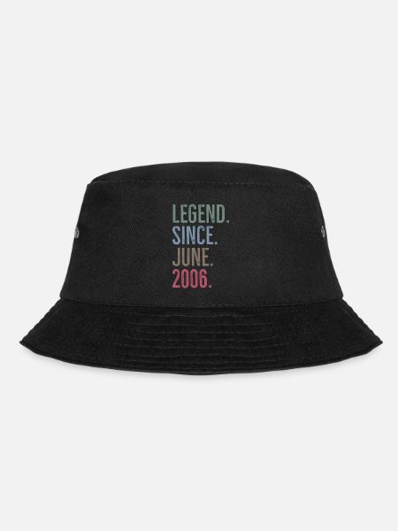 Legende seit Juni 2006 - Bucket Hat - Schwarz
