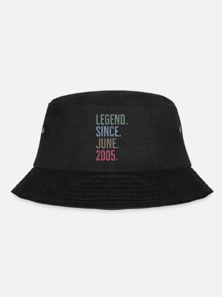 Legende seit Juni 2005 - Bucket Hat - Schwarz
