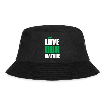 shirt new 07 - Bucket Hat - black - Front - Lela (165cm)