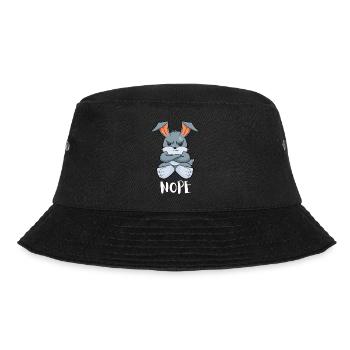 Non Lapin paresseux drôle - Bob - noir - Devant - Lela (165cm)