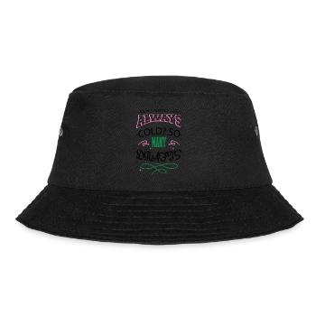 love funny books lover book fan present idea - Bucket Hat - Schwarz - Vorne - Lela (165cm)