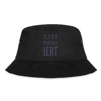 UN MASKED - Unmasked - Unmasked. NEW HIT! - Bucket Hat - black - Front - Lela (165cm)