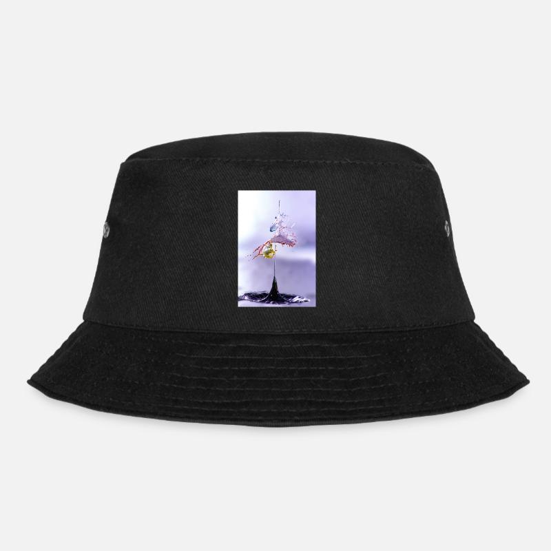splash 04 - Bucket Hat - black