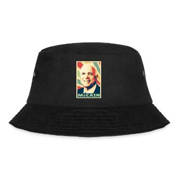 John McCain Vintage Colors - Bucket Hat - black - Front - Lela (165cm)
