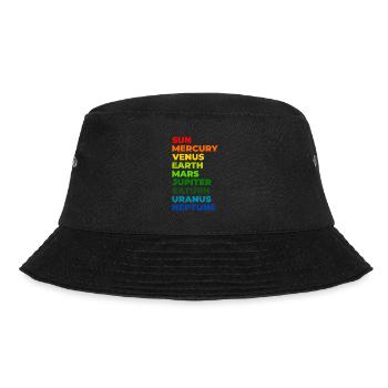 Solar system - Bucket Hat - black - Front - Lela (165cm)
