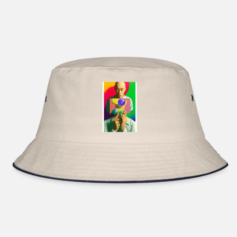 LSD TRIPPING PICTURE - TRIPPING ART WORK Bucket Hat