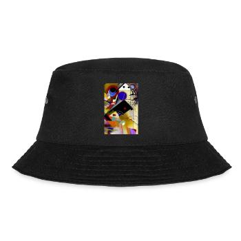 Geometrical Flow - Bucket Hat - Schwarz - Vorne - Lela (165cm)