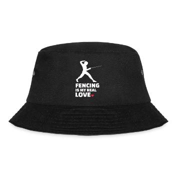 Fencing - Bucket Hat - black - Front - Lela (165cm)