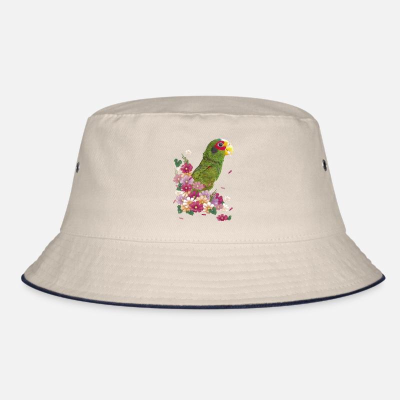 Der Yucatecan-Papagei Bucket Hat
