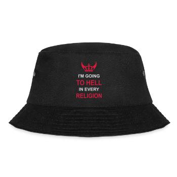Going to Hell - Bucket Hat - black - Front - Lela (165cm)