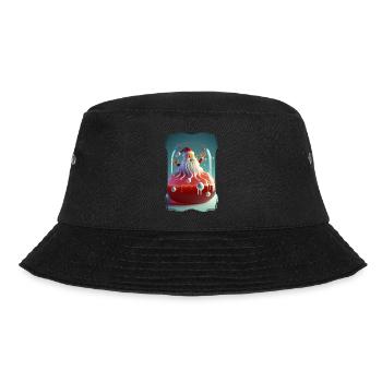 Santa Claus Jelly - Bucket Hat - black - Front - Lela (165cm)