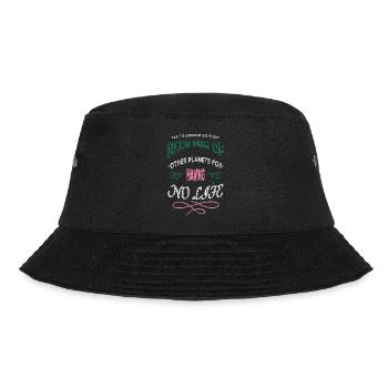 christmas celestial birthday gift astrophysics - Bucket Hat - Schwarz - Vorne - Lela (165cm)