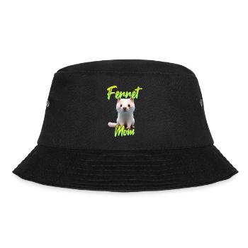 Ferret Mama - Bucket Hat - black - Front - Lela (165cm)