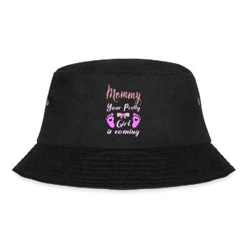 momy pretty girl drole cadeau pour femme grossesse - Bob - noir - Devant - Lela (165cm)