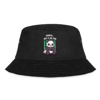 People who are not a big fan -sarcastic funny - Bucket Hat - black - Front - Lela (165cm)