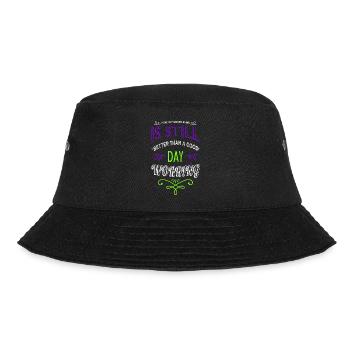 Union Carpenter Tshirts Happy Jokes Job - Bucket Hat - black - Front - Lela (165cm)
