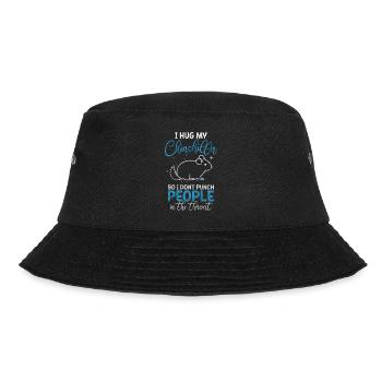Chinchillas Nocturnal South America Animal welfare - Bucket Hat - black - Front - Lela (165cm)