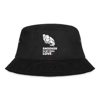 Ich Liebe Snooker - Bucket Hat - Schwarz - Vorne - Lela (165cm)