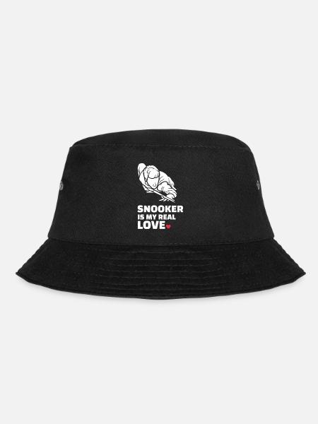 I love snooker - Bucket Hat - black