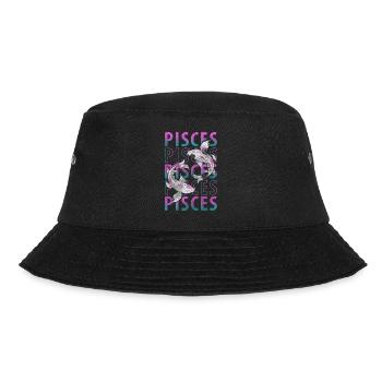 Zodiac Horoscope Constellation Zodiac - Bucket Hat - black - Front - Lela (165cm)