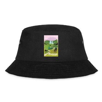 Braveria Germany travel poster - Bucket Hat - black - Front - Lela (165cm)