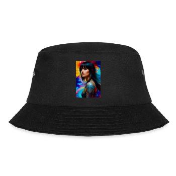 Colorful Beauty 5 - Bucket Hat - black - Front - Lela (165cm)