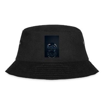 Bubbles in a bubble chrome 1 - Bucket Hat - black - Front - Lela (165cm)