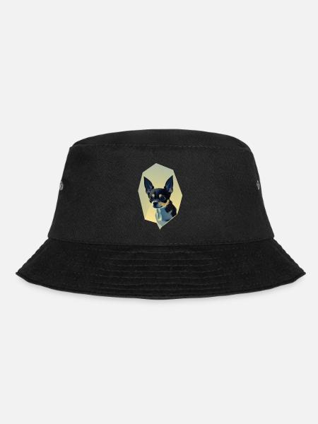 Chihuahua - Bucket Hat - Schwarz