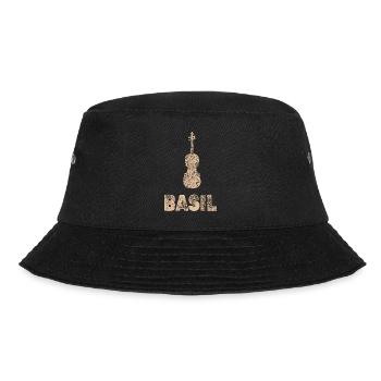 Cello Basil - Bucket Hat - Schwarz - Vorne - Lela (165cm)