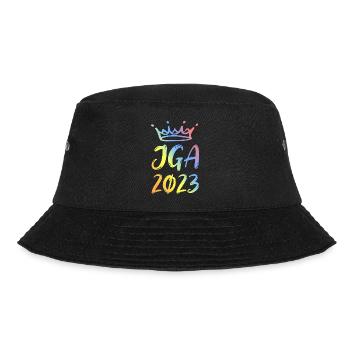 Jga 2023 Junggesellenabschied - Bucket Hat - Schwarz - Vorne - Lela (165cm)