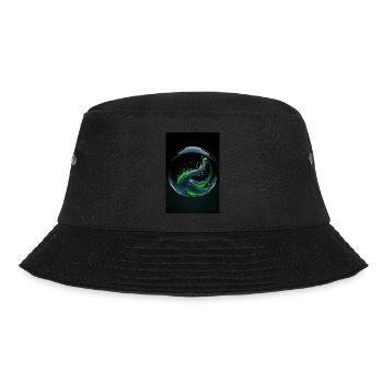 Kaos dans une bulle verte 1 - Bob - noir - Devant - Lela (165cm)