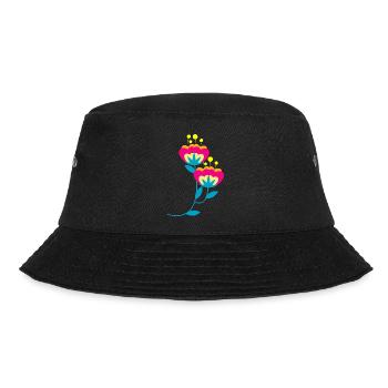 Flower Flower Plant - Bucket Hat - black - Front - Lela (165cm)