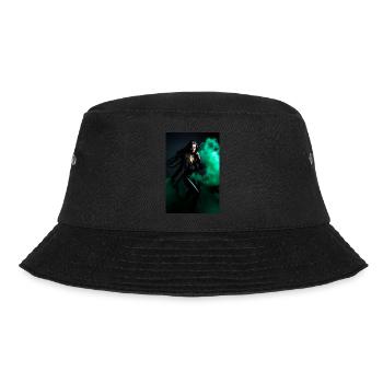 Green Beauty 1 - Bucket Hat - black - Front - Lela (165cm)