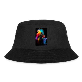 Rainbow Beauty 2 - Bucket Hat - black - Front - Lela (165cm)