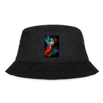 Rainbow Beauty 3 - Bucket Hat - black - Front - Lela (165cm)