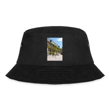 Rathaus Quedlinburg Sachsen-Anhalt - Bucket Hat - Schwarz - Vorne - Lela (165cm)