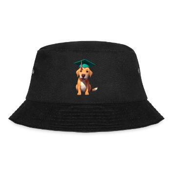Bachelor's degree Labrador Dogs School-leaving certificate - Bucket Hat - black - Front - Lela (165cm)
