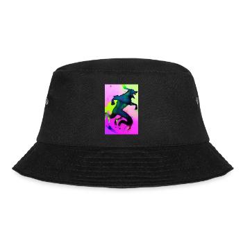 Werewolf | Wolf | Mythical creatures | Monsters | Mystical - Bucket Hat - black - Front - Lela (165cm)