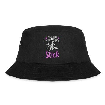 Witches Witches' brooms Spells Monsters - Bucket Hat - black - Front - Lela (165cm)