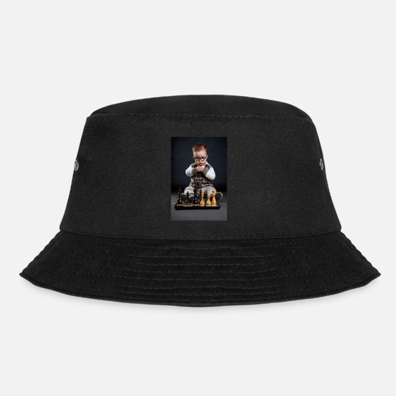 Chess Baby - Bucket Hat - black