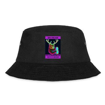 Oh Dear! - Bucket Hat - black - Front - Lela (165cm)