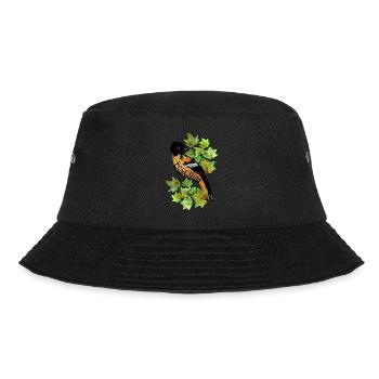 Bird Nerd - Bucket Hat - black - Front - Lela (165cm)