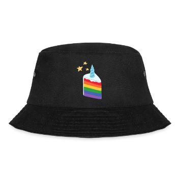 Gateau arc en ciel licorne - Bob - noir - Devant - Lela (165cm)