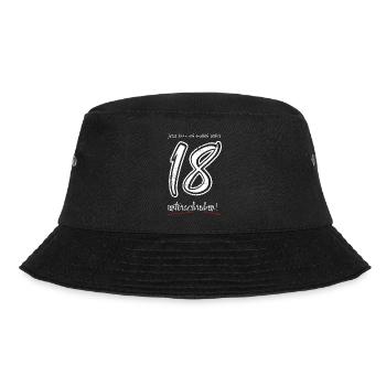 Jetzt kann ich endlich selbst unterschreiben! - Bucket Hat - Schwarz - Vorne - Lela (165cm)