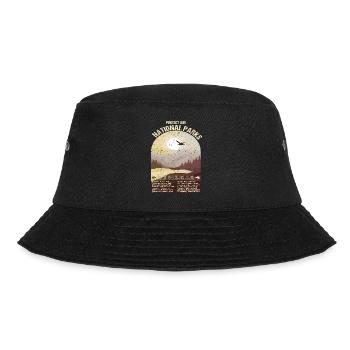 New Zealand's National Parks - Bucket Hat - black - Front - Lela (165cm)
