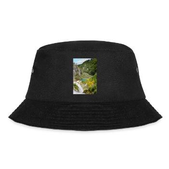 Wasserfall Veliki Slap in den Plitvicer Seen - Bucket Hat - Schwarz - Vorne - Lela (165cm)