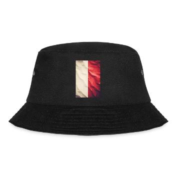 Flag "Malta" - Bucket Hat - black - Front - Lela (165cm)